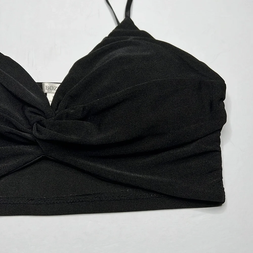 Bozzolo black padded bra size medium - Picture 2 of 5